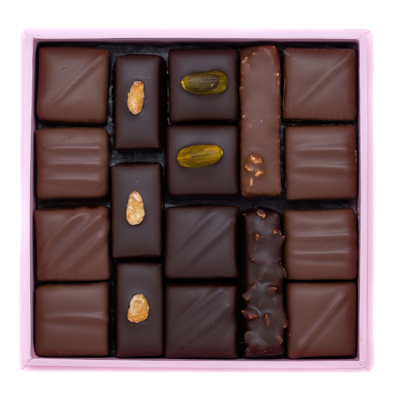 Créez votre assortiment sur mesure de chocolats pralinés